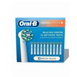 ORAL-B CROSS ACTION X 10-PACK BRUSH HEAD