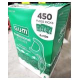 450-PACK FLOSS PICK- MINT