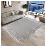 $40 ARTBELLA  AREA RUG- BEIGE 2FT. X 7FT.