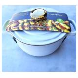 $30 DENMARK 2QT. STONEWARE CASSEROLE