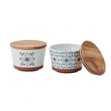 $25 MESA MIA 2-PACK STONEWARE SPICE JAR