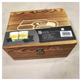 $60 NFL LICENSED SEATTLE SEAHAWKS DRIKWARE BOX SET