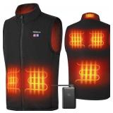 HEATED VEST  W/ BATTERY SIZE-L