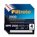 $110  3M HVAC FURNACE AIR FILTER 4PACK