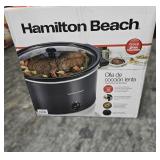 HAMILTON BEACH EXTRA LARGE SLOW COOKER 10 QT.