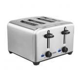 $40 COOKS 4-SLICE STAINLESS STEEL TOASTER-OPEN BOX