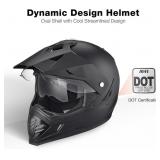 $70 AHR DUAL FACE DIRT BIKE HELMET SIZE- S