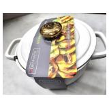 $30 DENMARK 3.QT STONEWARE CASSEROLE