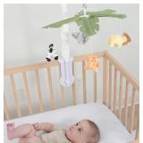 $40 BABY CRIB MOBILE JUNGLE ANIMAL NURSERY DECOR