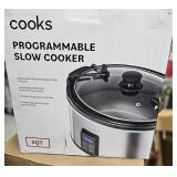 COOKS  5 QT. PROGRAMMABLE SLOW COOKER