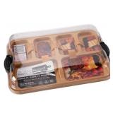 FARBERWARE BAMBOO CHARCUTERIE BOARD 11'' X 14''