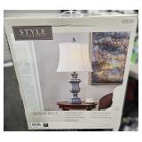 30'' TAOS DENIM TABLE LAMP- ASSEMBLY REQ'D