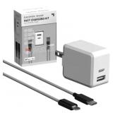 $59 SHARPER IMAGE 30W TYPE C & A CHARGING CABLE