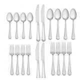 $30 ONEIDA STAINLESS STEEL  12-PCS FLATWARE SET