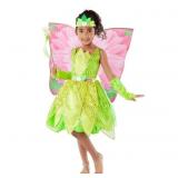 GREEN PIXIE FAIRY COSTUME SIZE - 3 TO 4