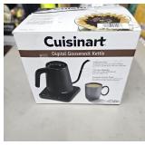 $80 CUISINART DIGITAL GOOSENECK ELECTRIC KETTLE