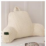 $30   20'' FLUFFY FAUX FUR BACKREST
