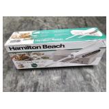 $50 HAMILTON BEACH  ELECTRIC KNIFE SET W/ CASE