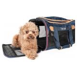 $30 PET LIFE FOLDING COLLAPSIBLE PET CARRIER 16''