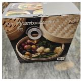 10'' 2-TIER BAMBOO STEAMER