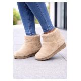 $45 NEW ARIZONA JEAN CO. WOMEN'S FAUX FUR SIZE- 9M