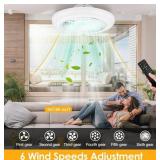 NEW $90   20'' BLADELESS  CEILING FAN W/ LED LIGHT