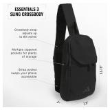 $35 ADIDAS ESSENTIALS 3 SLING CROSSBODY BAG