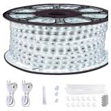 $95  150FT. LED ROPE STRIP  LIGHT WATERPROOF 6500K