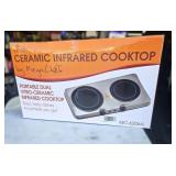 $45 MEGACHEF CERAMIC INFRARED DUAL COOKTOP