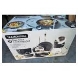 $259 MSRP TRAMONTINA CERAMIC NONSTICK 12PC SET