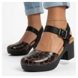 NEW $52 MUK LUKS WOMEN'S QUARTER STRAP SIZE 9