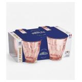 $25 DURALEX MADE IN FRANCE 4-PACK GLASS TUMBLER 8z
