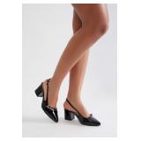 UNMERNIE WOMEN'S POINTED CLOSED TOE HEEL SIZE 10M