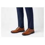 $90 NEW KORE MEN'S EZ HERO OXFORD COGNAC SIZE 9M
