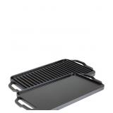 NEW $60 LODGE CAST IRON REVERSIBLE GRIDDLE 19.5X10