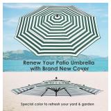 $40  9FT 3-TIER  PATIO UMBRELLA REPLACEMENT FABRIC