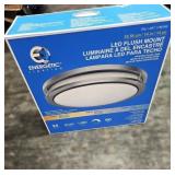 $35 ENERGETIC 14'' LED FLUSH MOUNT LIGHT FIXTURE