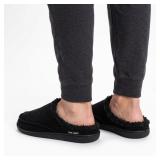 NEW $25 MUK LUKS MENS CORDUROY CLOG SLIPPER SIZE L