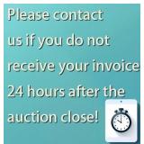 CONTACT US WITHIN 24HRS IF YOU DIDN'T RECIEVE INV