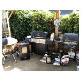 Charcoal & Gas BBQ Grills Smoker fluid +