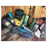 Camping gear Tents mats pads