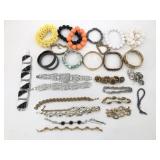 Lot of Bracelets & Bangles Metal & Beaded