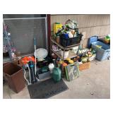 Yard Work Sprinkler Watering Can Weed Plant Food