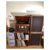 Record CD Player Speakers CDs Records