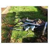 Vintage Tandem Schwinn Bike Frame Parts