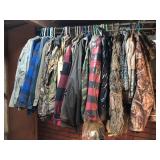 Lot of Camo Plaid Shirts Jacket Gilly Suit