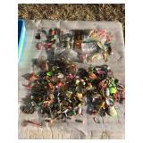 Lot of Metal Fishing Lures