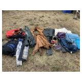 Bags Blankets Canteens Leather Jacket Chaps