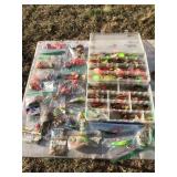 Lot of Fishing Lures & Hooks