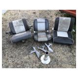 Lot of Boat Chairs